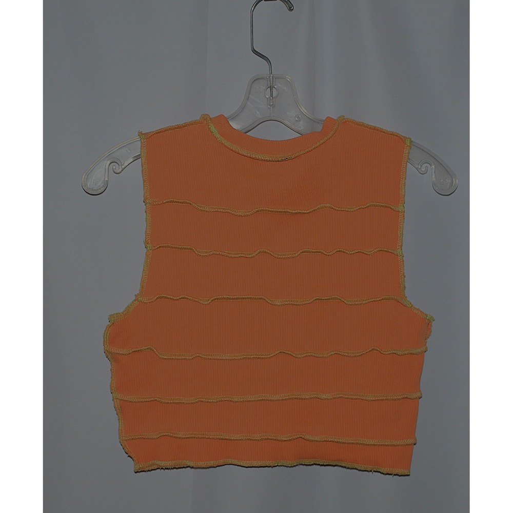 The Ragged Priest‎ Ribbed Cut Out Crop Top - Picture 3 of 9